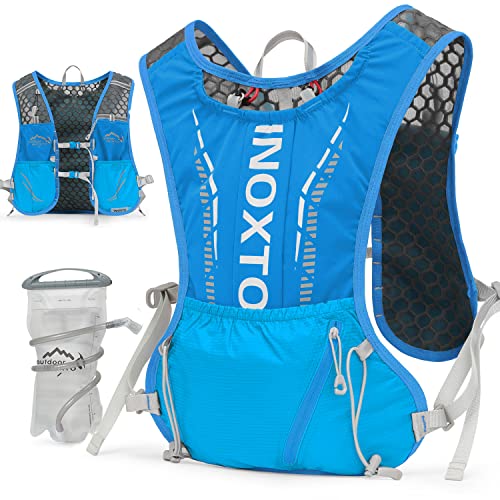 Lightweight Water Running Vest Backpack with 1.5L Water Bladder Bag H7429