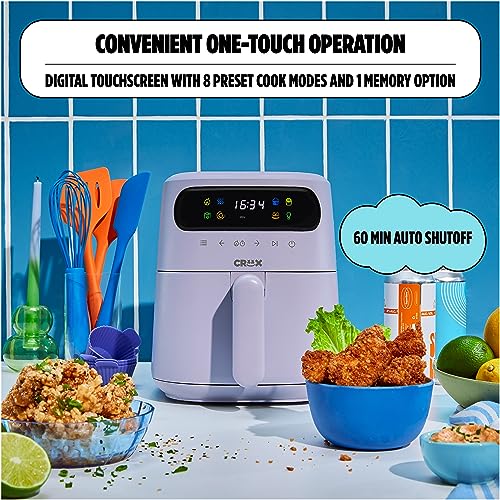 8.0 QT Digital Air Fryer Lavender W194
