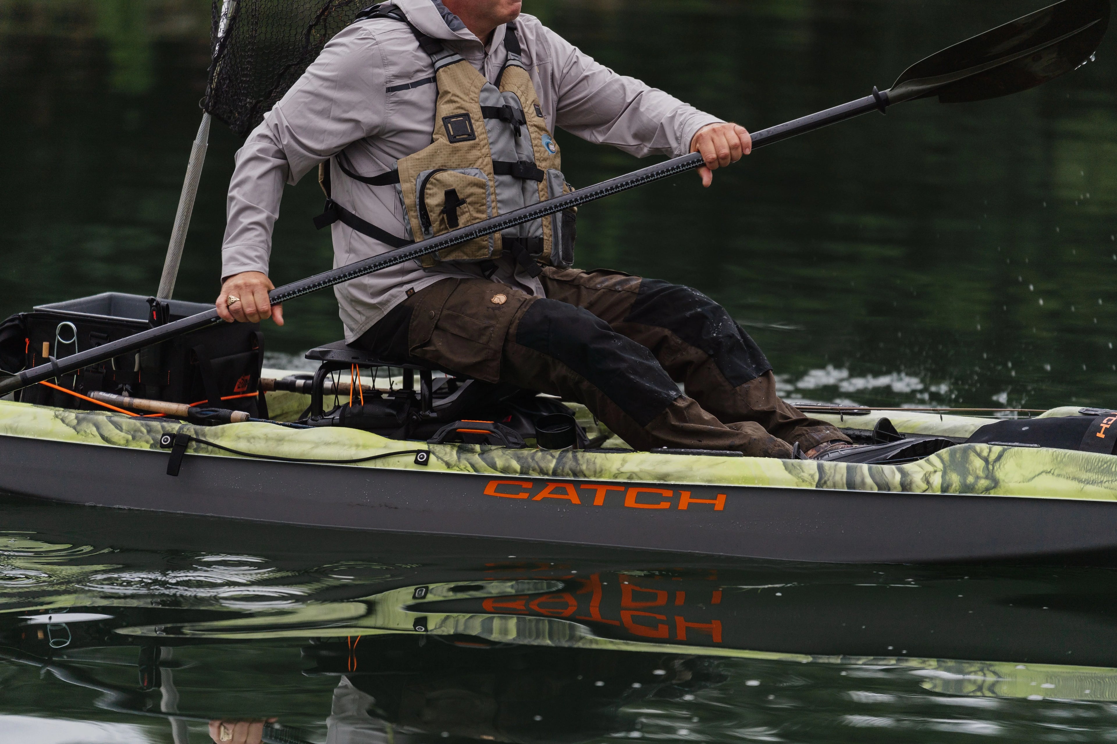 Fishing Kayak with Lawnchair seat - 10.5 ft E336808