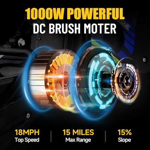 Orange 36V 1000W Electric Dirt Bike with 16" Tire Q818