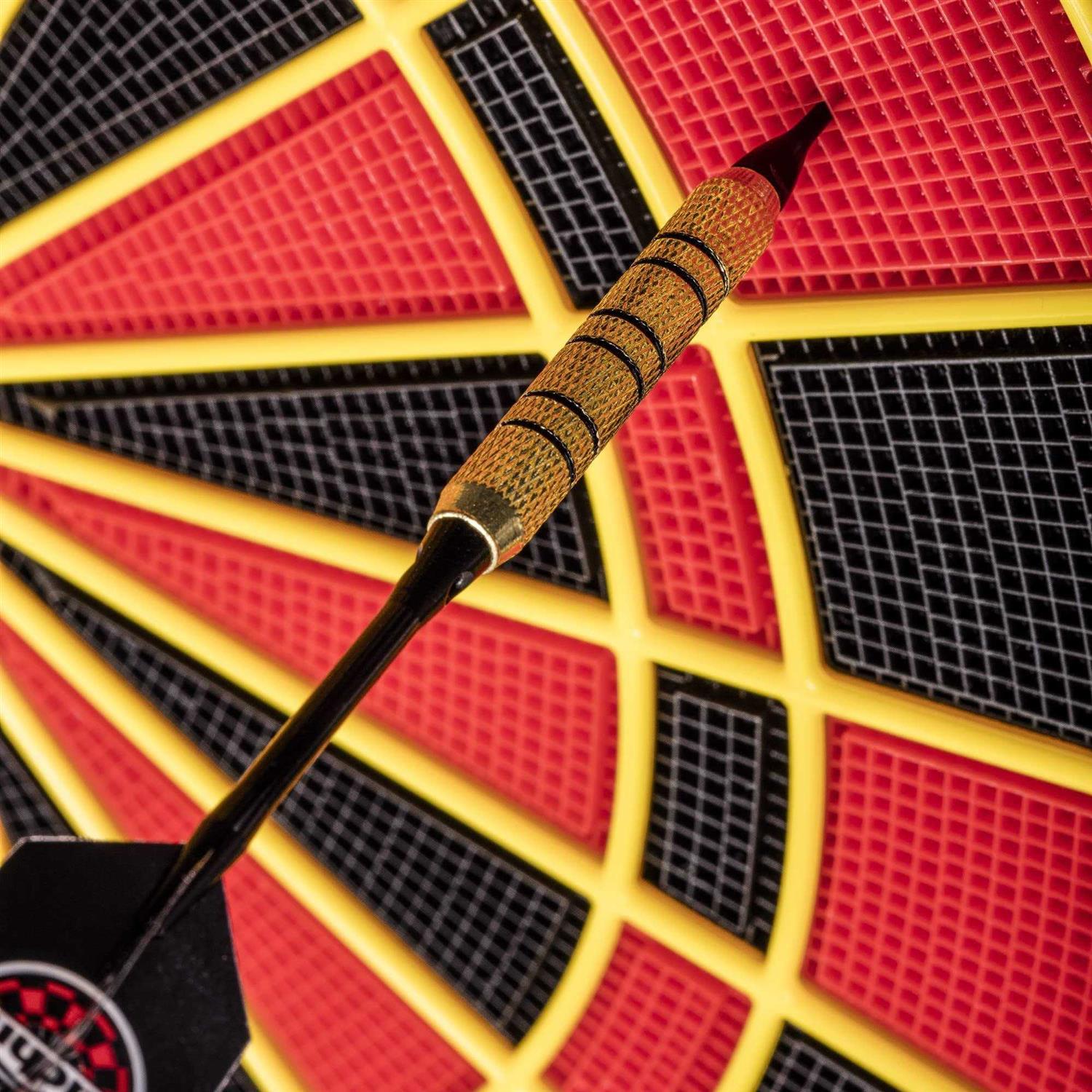 Standing Electronic Dartboard with 24 Games and 6 Soft-Tip Darts O8271
