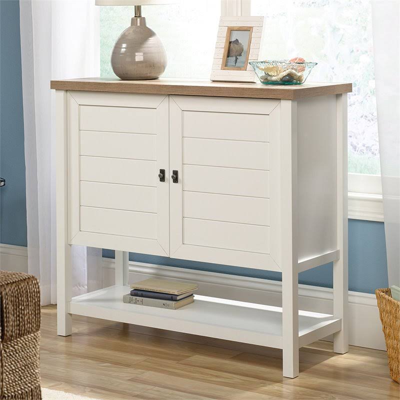 Soft White Storage Cabinet A7461