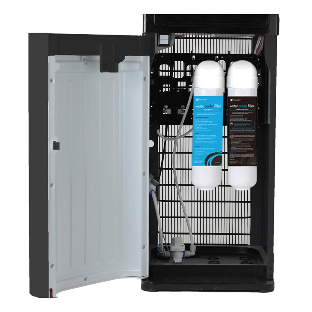 Black Self Clean Touchless Bottle Less Hot/Cold Water Cooler A282