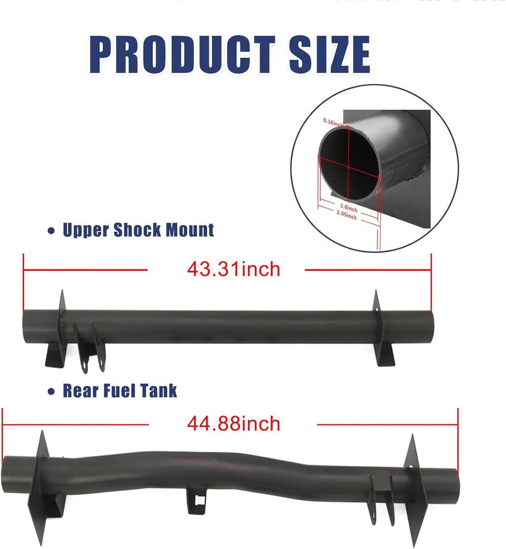 Rear Fuel Tank Support Crossmember and Upper Shock Mount Crossmember O858