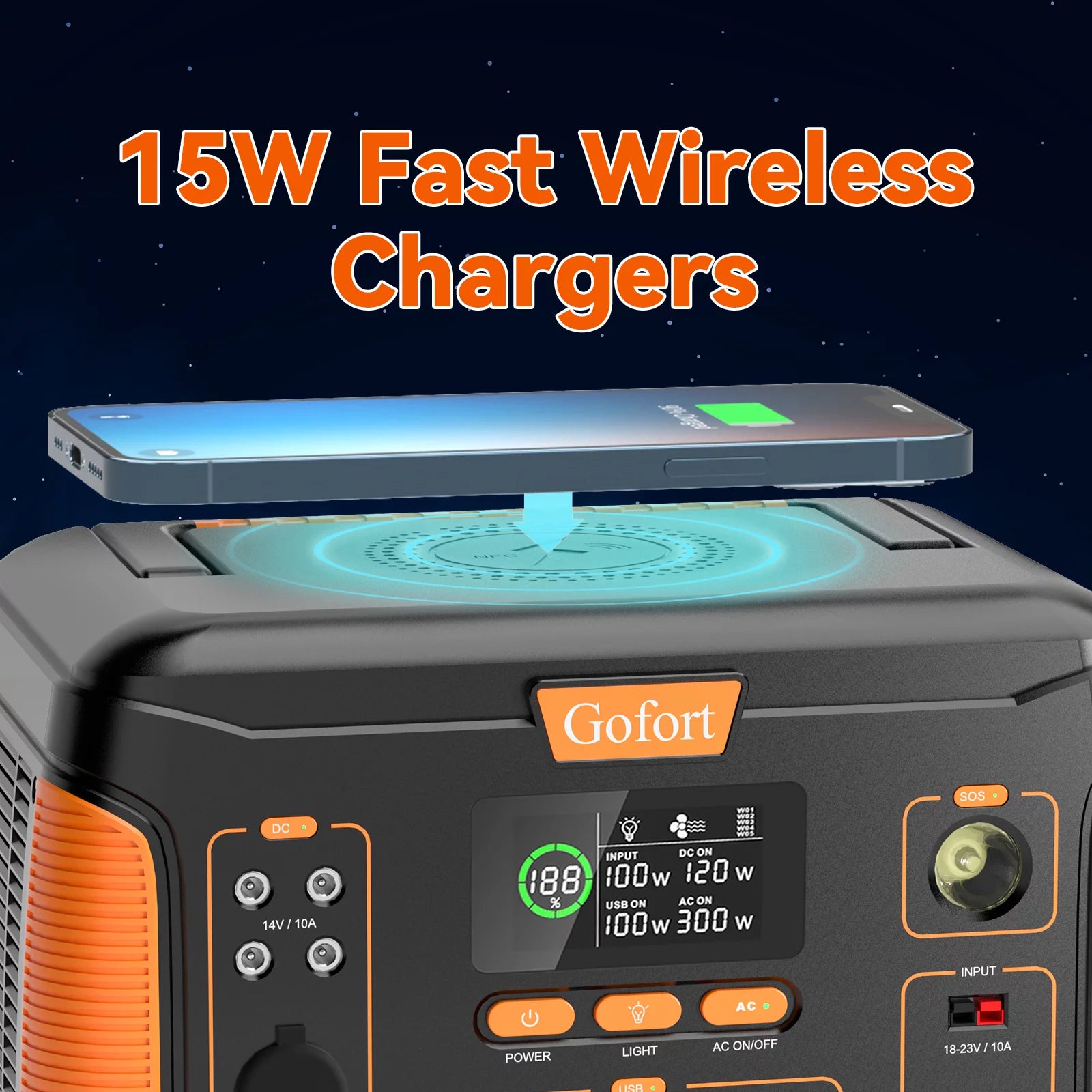 Portable Power Station 932Wh 1000W Battery Backup Solar Generator M97069