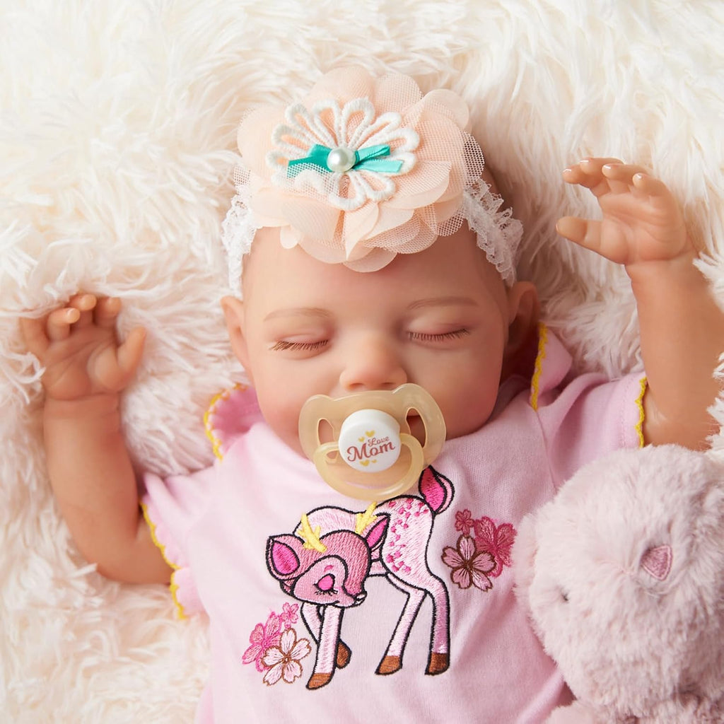 20 Inch Cloth Body Reborn Baby Doll G302262