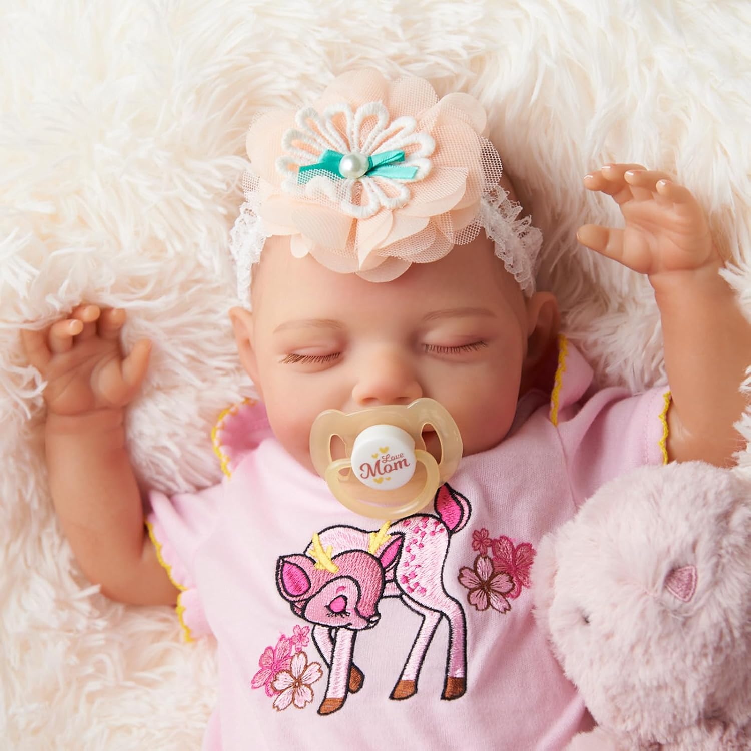 20 Inch Cloth Body Reborn Baby Doll G302262