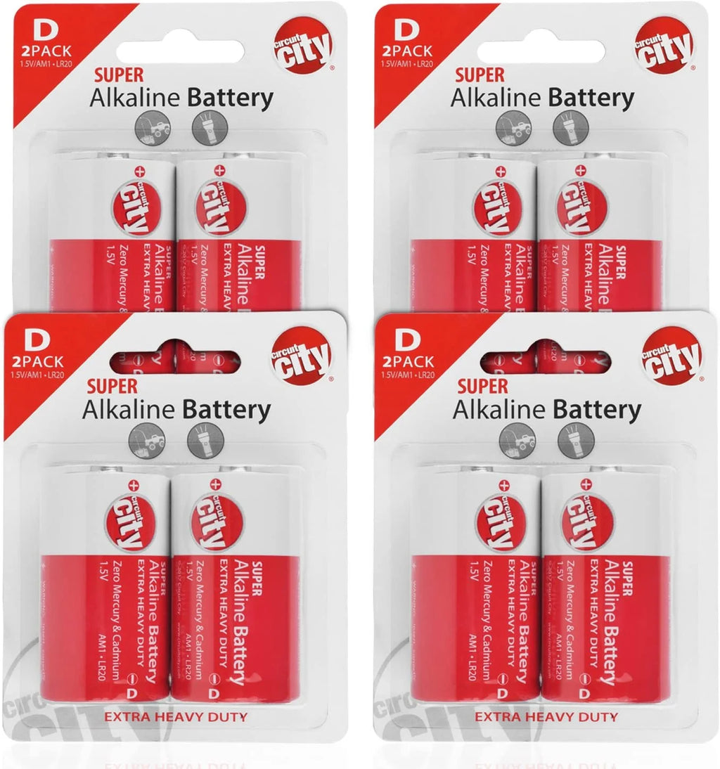 8 Pack Alkaline Batteries T4702