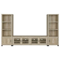 Antique Pine 3-Piece Entertainment Center Y155