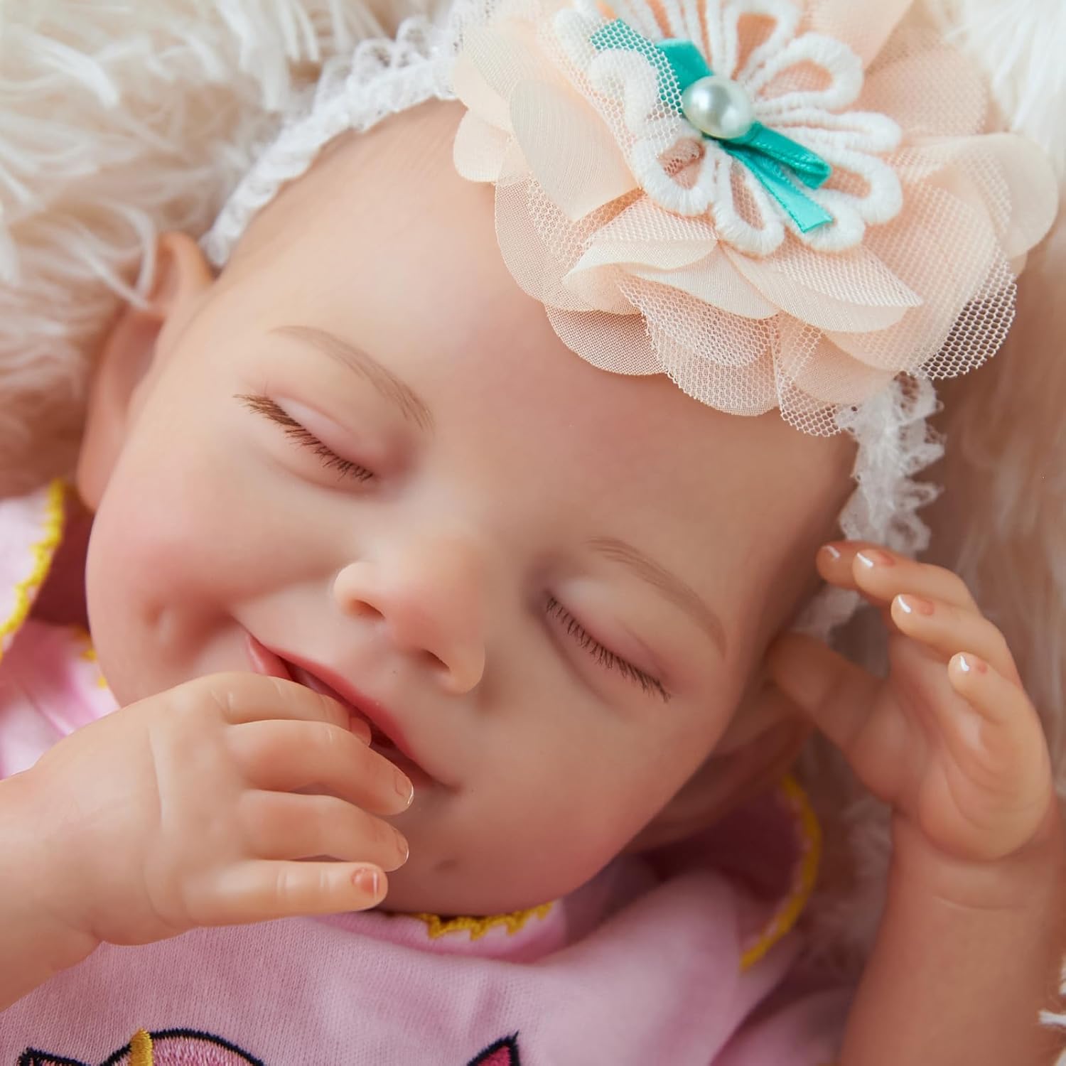 20 Inch Cloth Body Reborn Baby Doll G302262