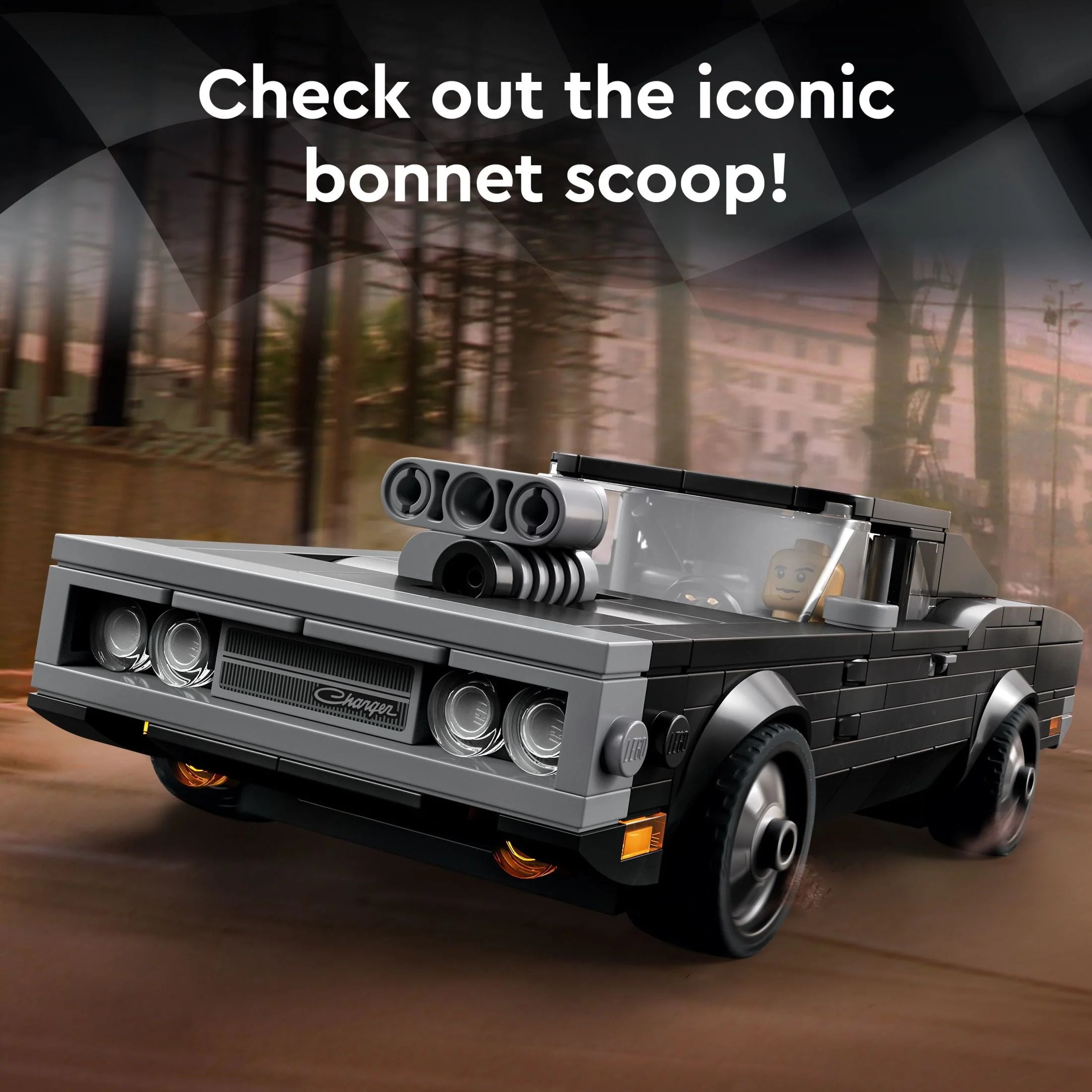 1970 Dodge Charger R/T Toy Muscle Car Model Kit D796