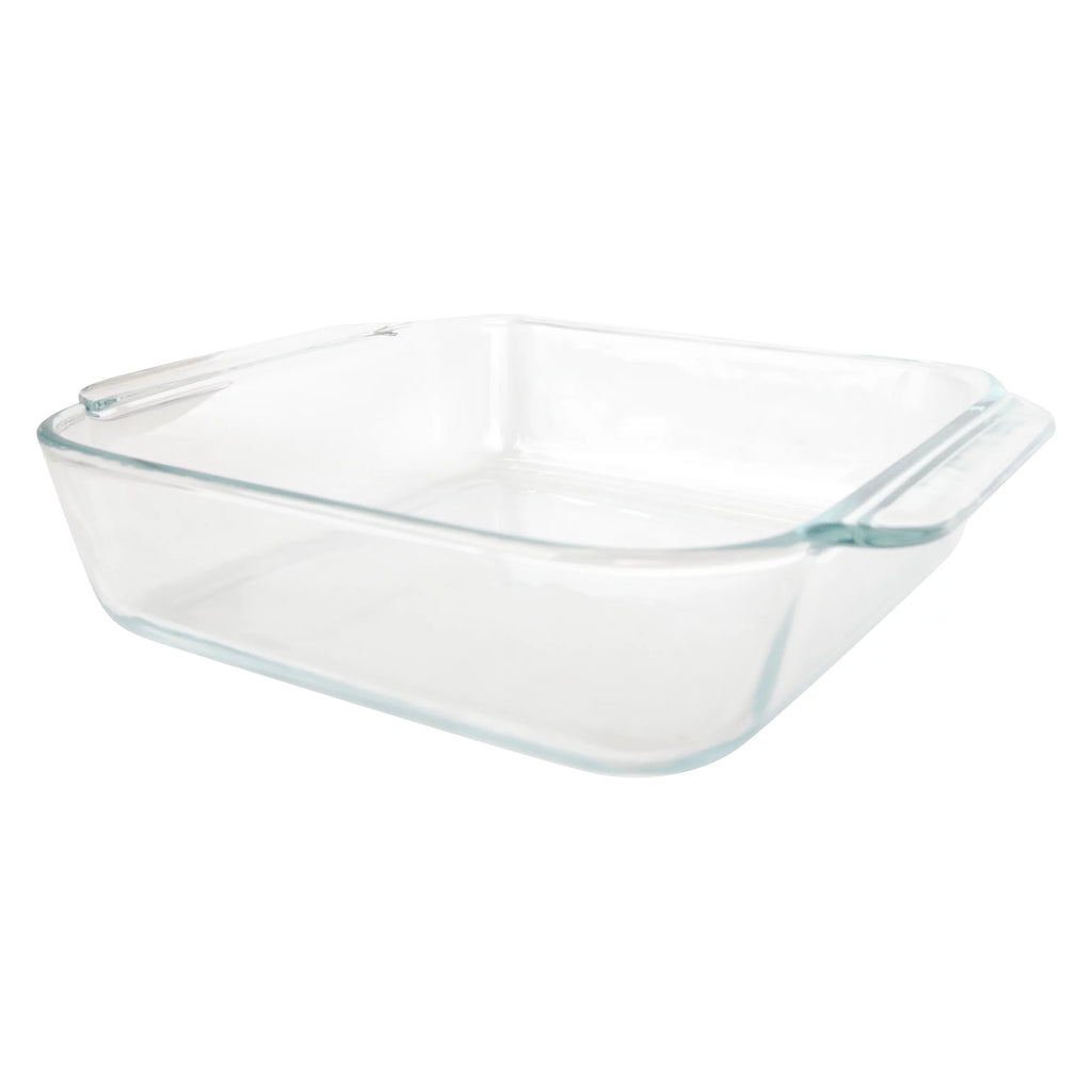 2-Quart Square Clear Glass Casserole Baking Dish S6761