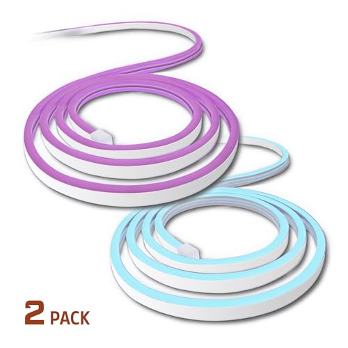 2pk 20 Ft RGBW Wi-Fi LED Rope Light R752751
