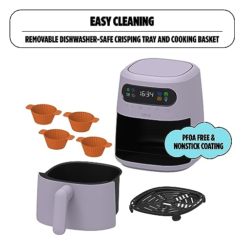 8.0 QT Digital Air Fryer Lavender W194