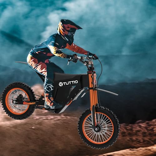 48V 21AH Electric Dirt Bike with 14"/12" Fat Tire O6580