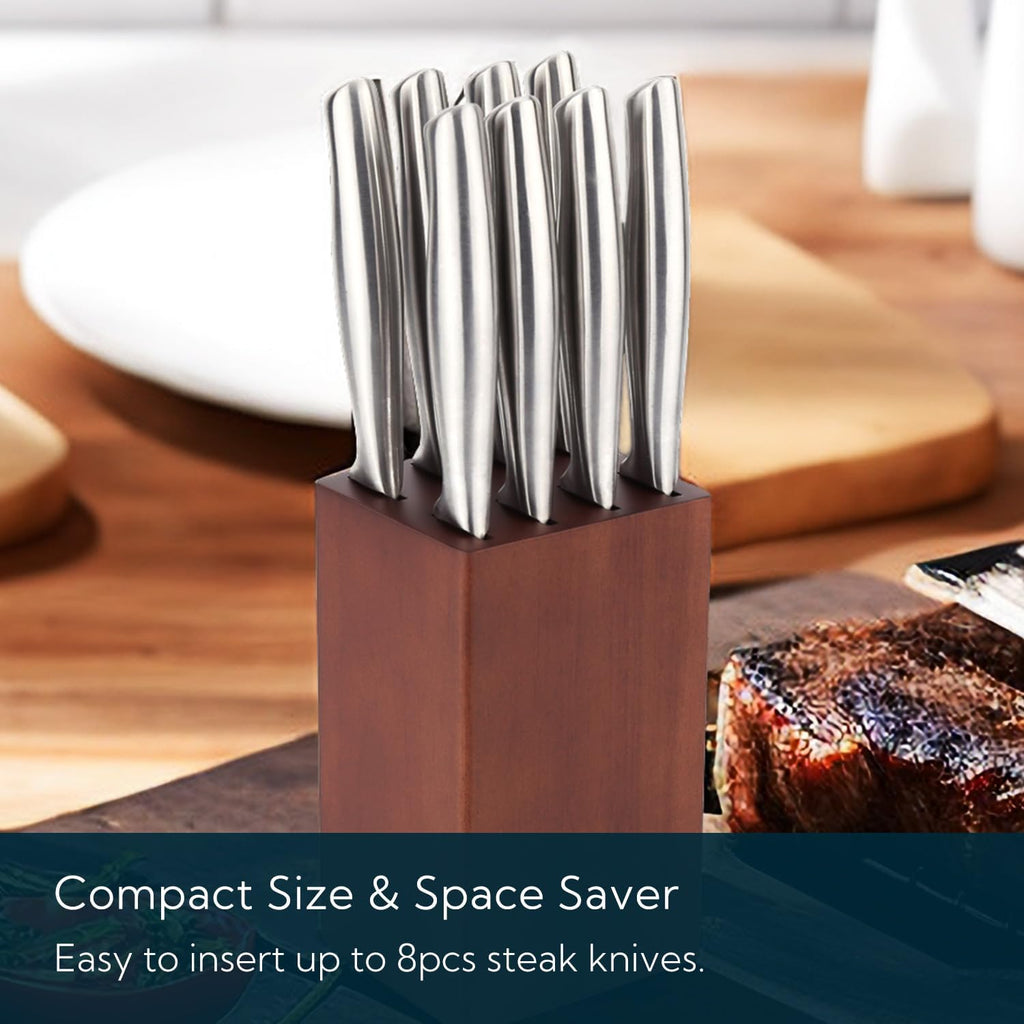 XL Bamboo Knife Block Holder with 8 Slots N87488