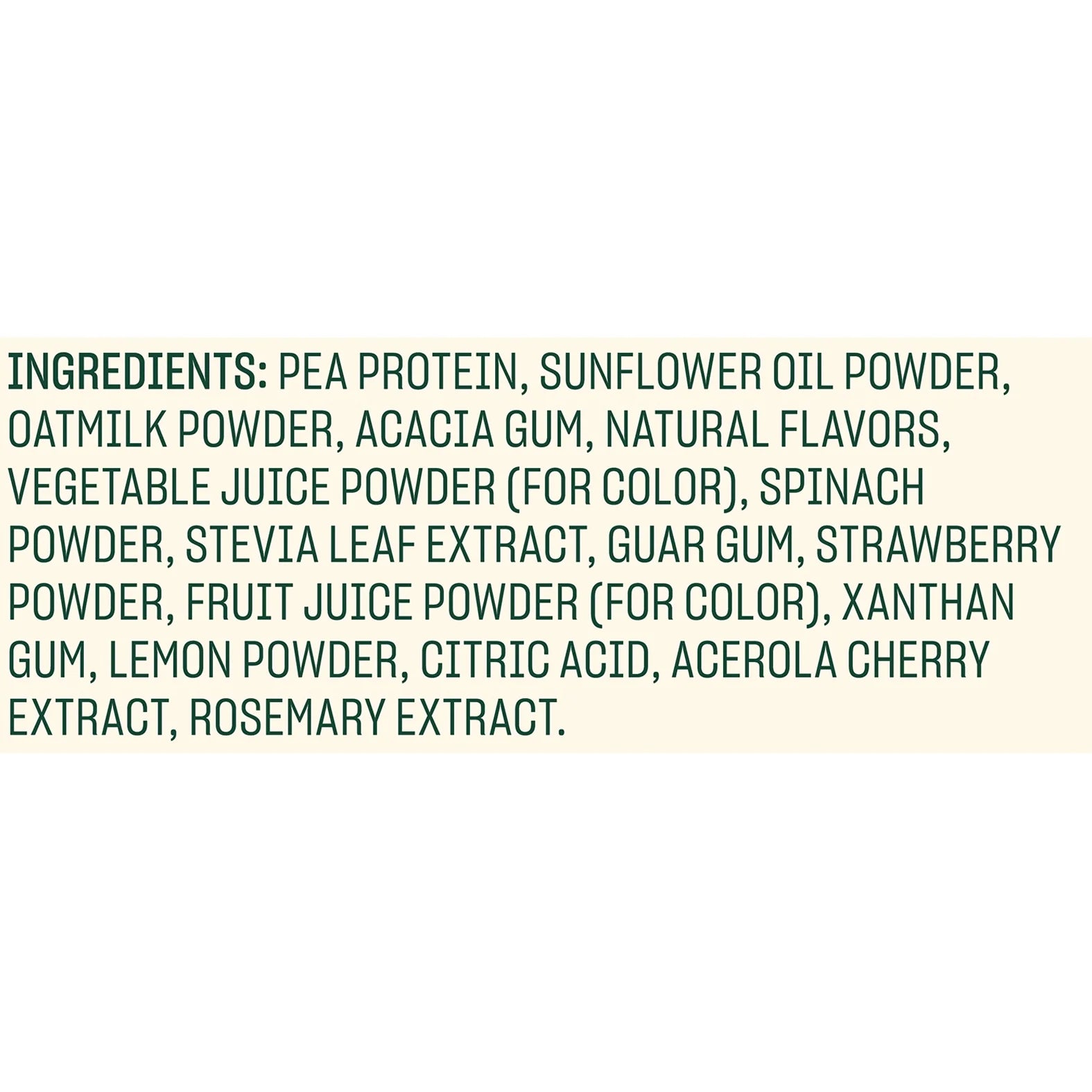 Vegan Protein Powder, 20g Plant Based Protein, 19 Oz P9466