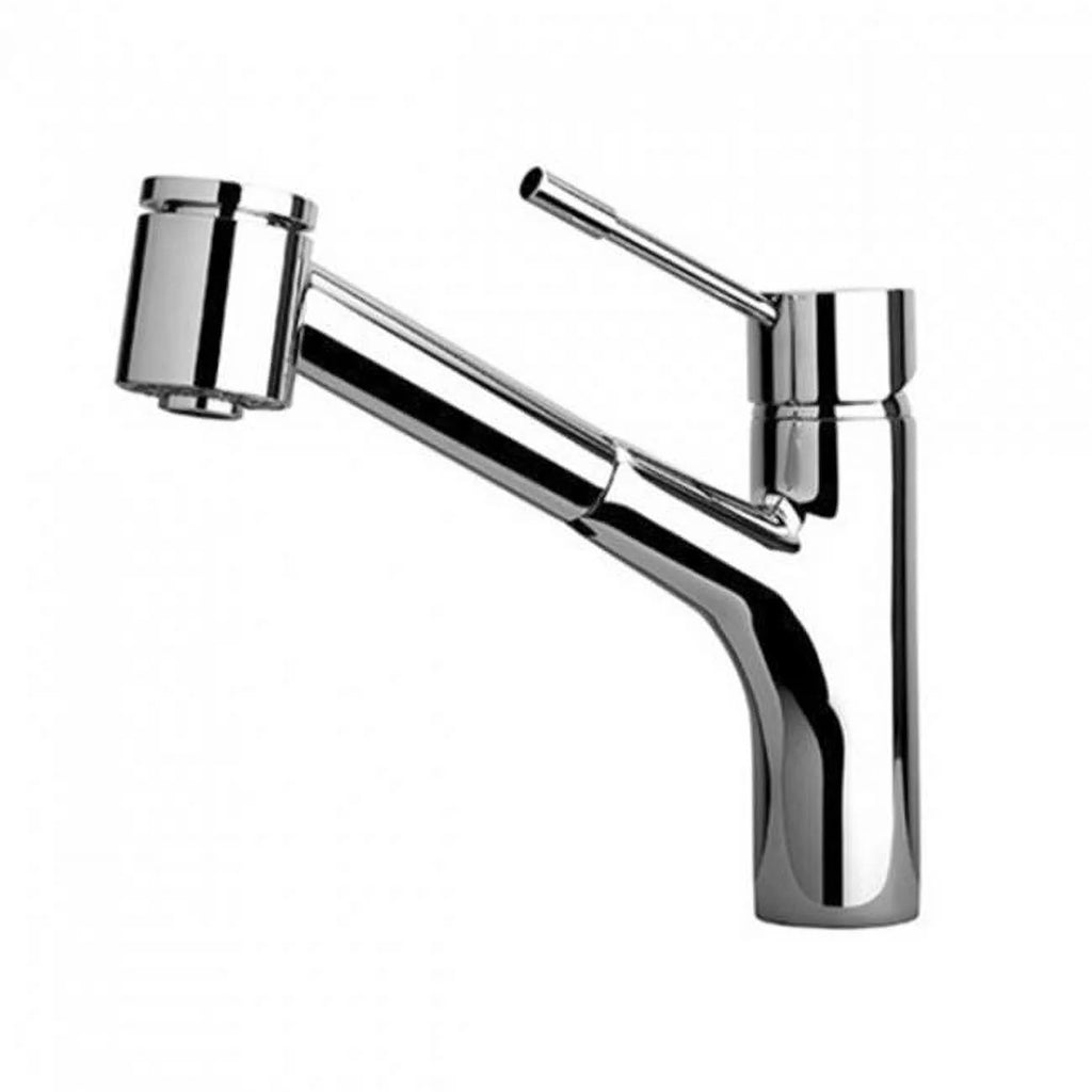 Chrome Finish Single Handle Pull-Out Kitchen Faucet J12516