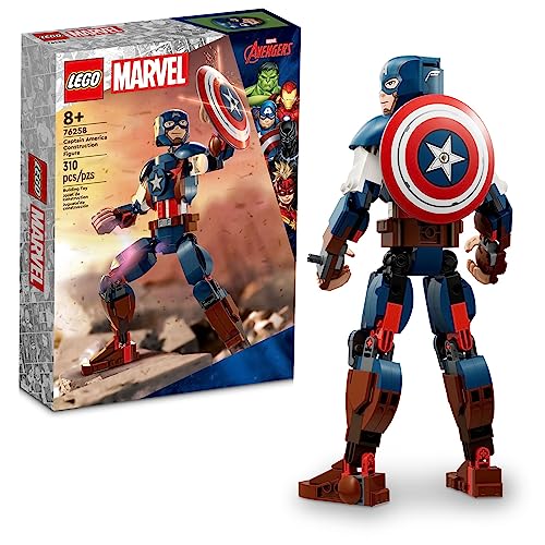 Buildable Captain America Action Figure with Attachable Shield T9719