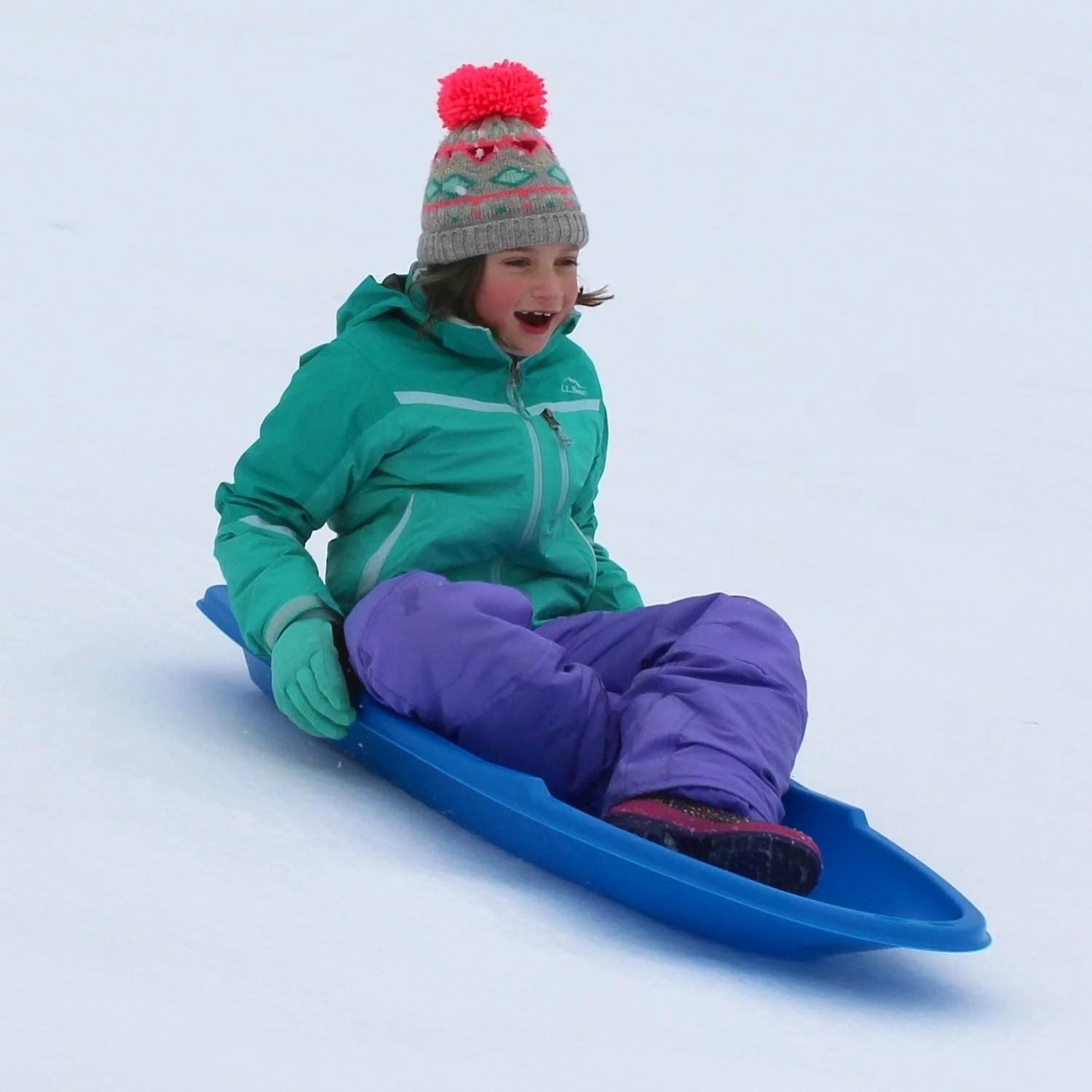 3-Pack Snow Sleds Blue Green Orange J3859