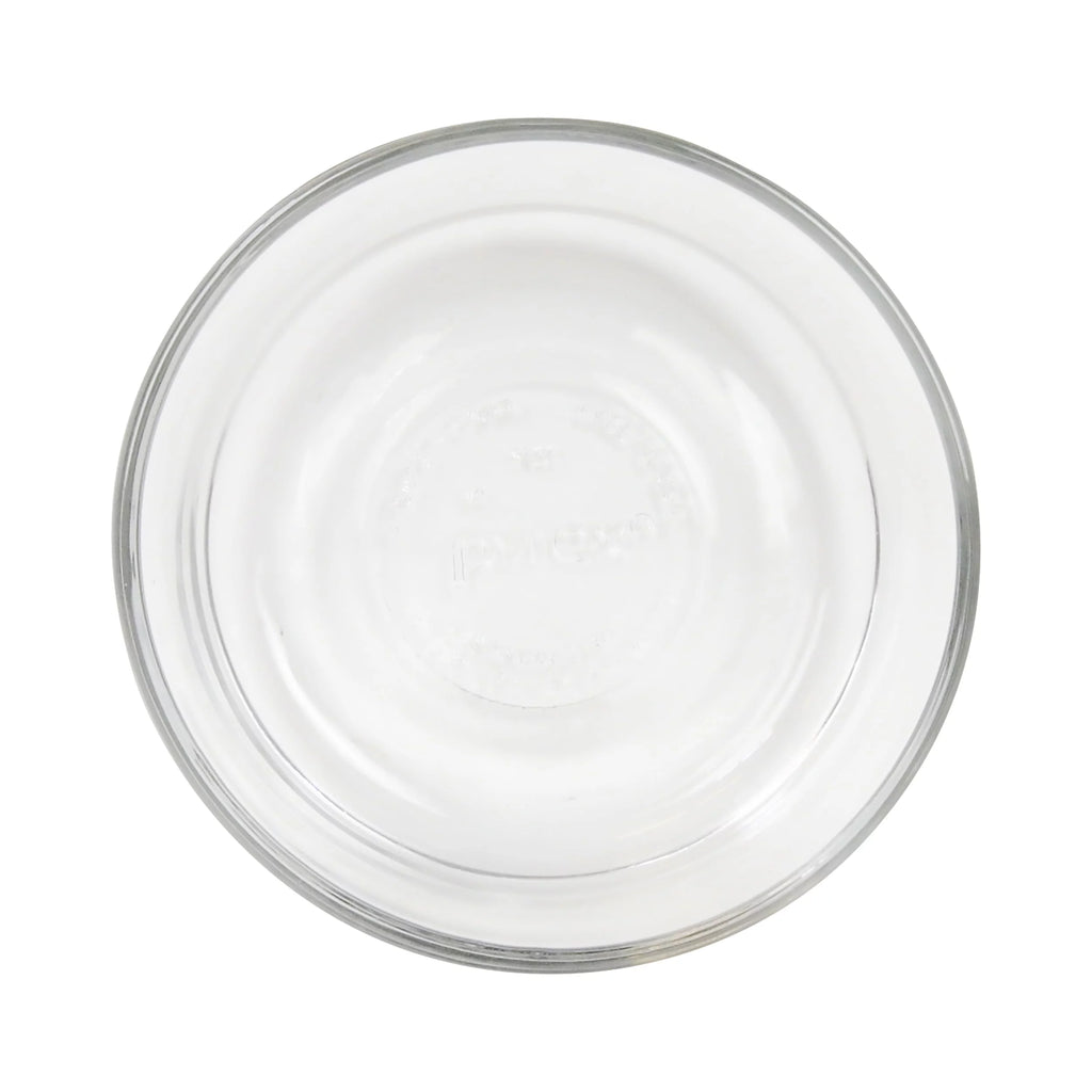 2-Cup Glass Storage Bowls with Red Lid Covers (6-Pack) T76380