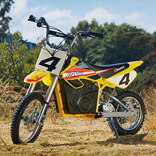 Yellow Electric Motocross Off-road Bike M425124