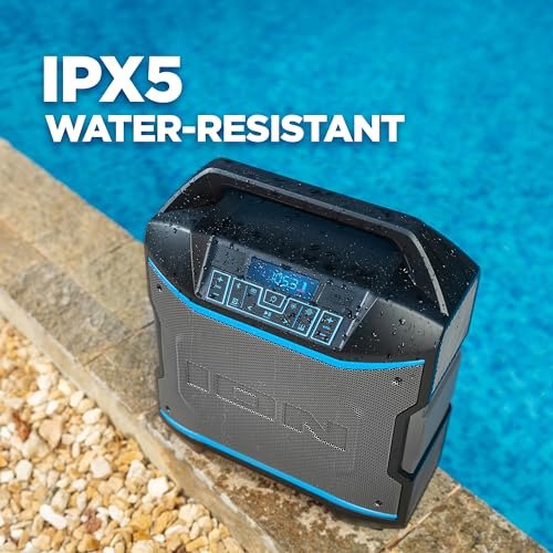 Portable Bluetooth Outdoor Party Speaker with 4 Speakers, Radio, USB Port, 120W S165425