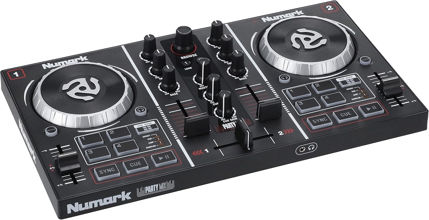 DJ Controller Set with 2 Decks W894