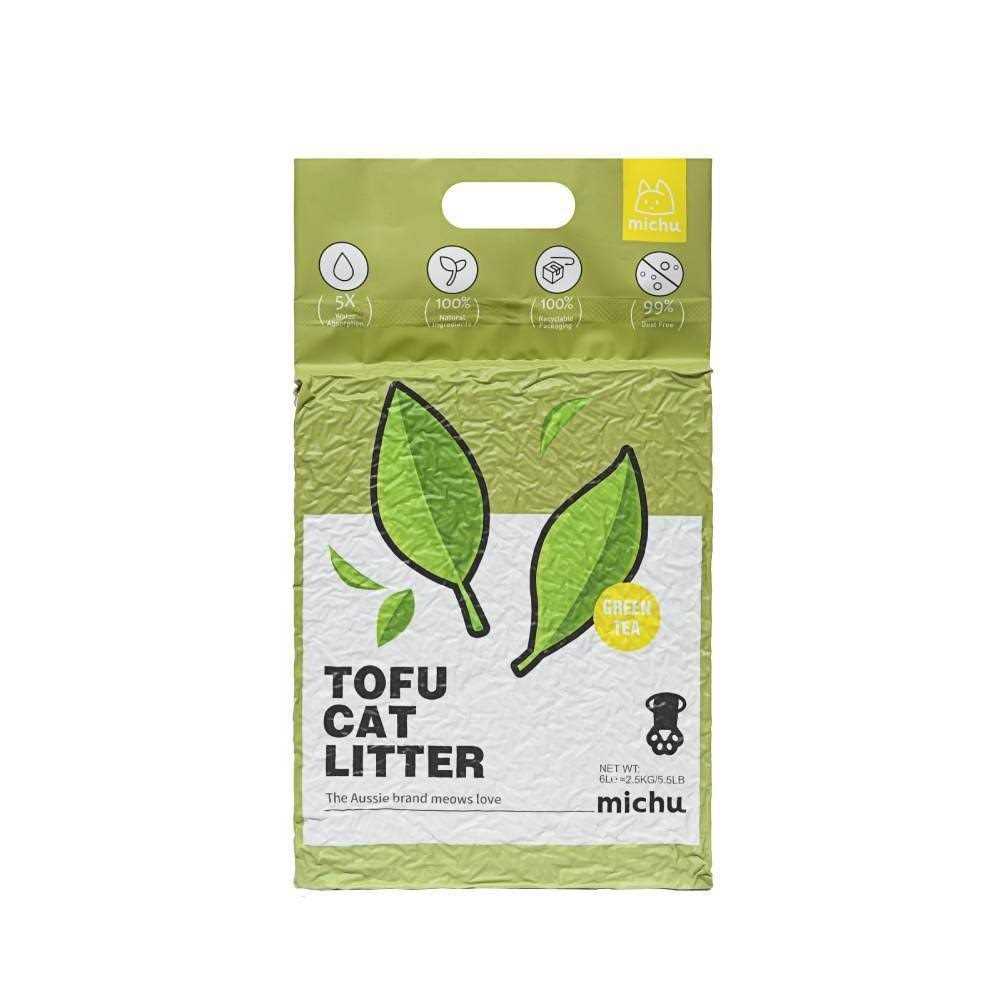 Natural Clumping Tofu Cat Litter 5.5lb T477482