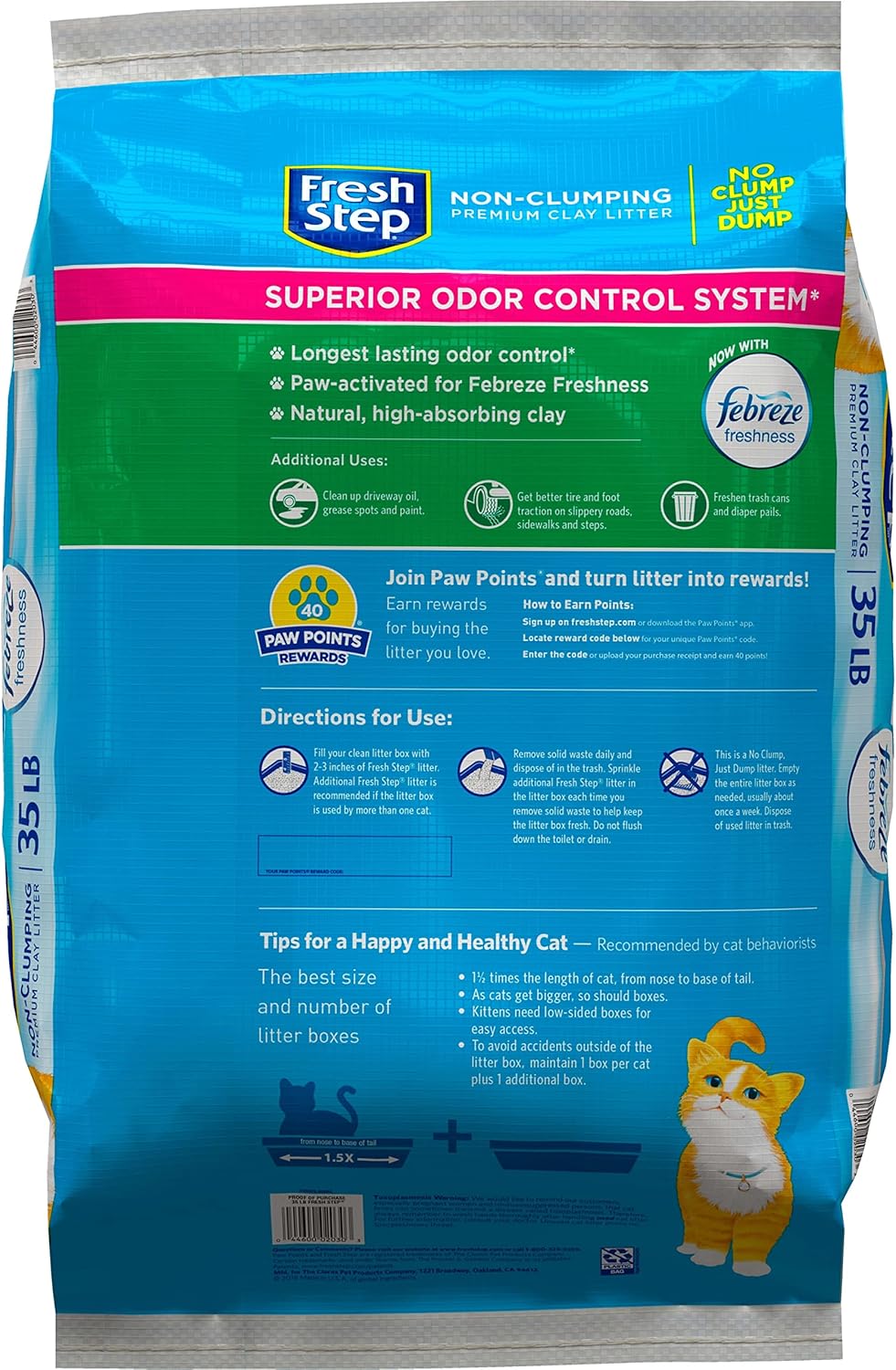 Non-Clumping Scented Cat Litter - 35 Pounds K24588