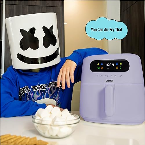 8.0 QT Digital Air Fryer Lavender W194