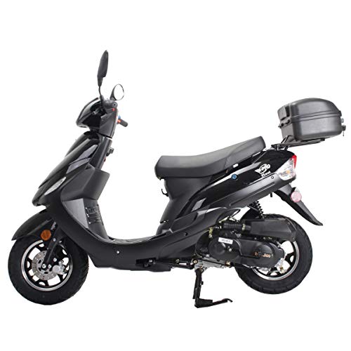 50cc Gas Moped with 10" Aluminum Wheels E2018