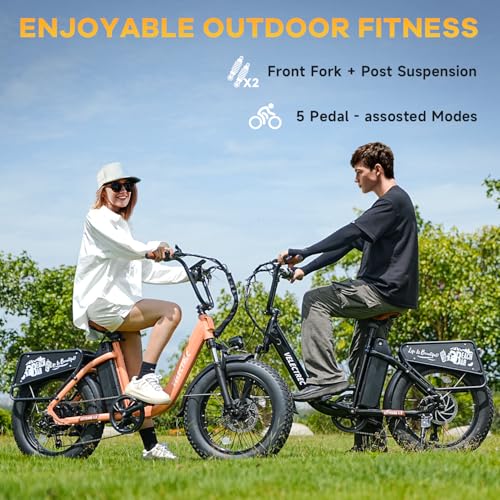 1500W 48V 18AH Removable Battery 20" x 4.0 Fat Tire 7-Speed Electric Bike W162