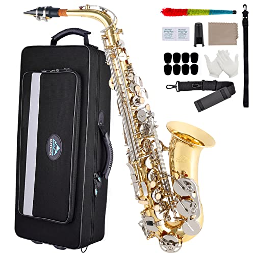 Black Nickel Alto Saxophone with Carrying Case P694703