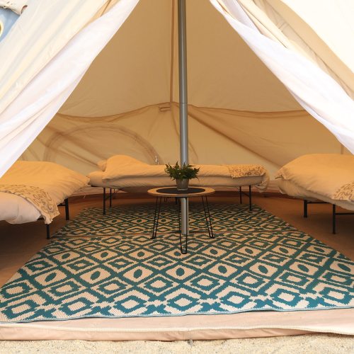 4-5 Person Waterproof Oxford Yurt Tent Q873