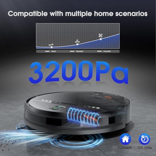 2-in-1 Robot Vacuum and Mop with Strong Suction R6501