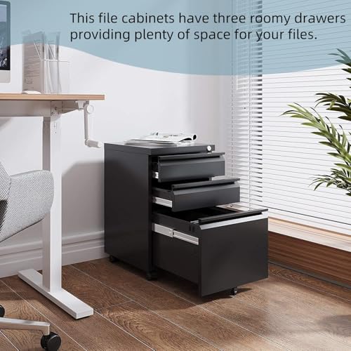 Black 71'H Metal Storage Cabinet with Adjustable Shelves Z850707