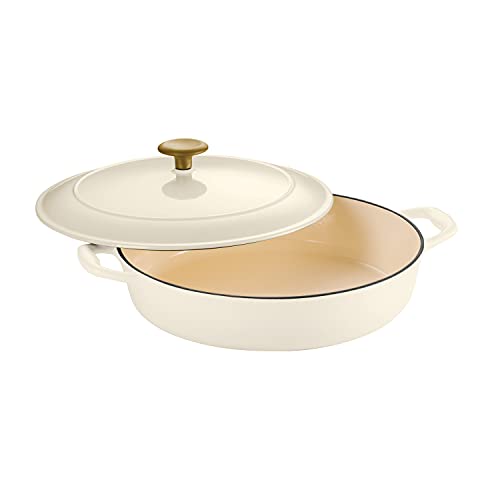 Enameled Cast Iron Covered Braiser 4-Quart M4545