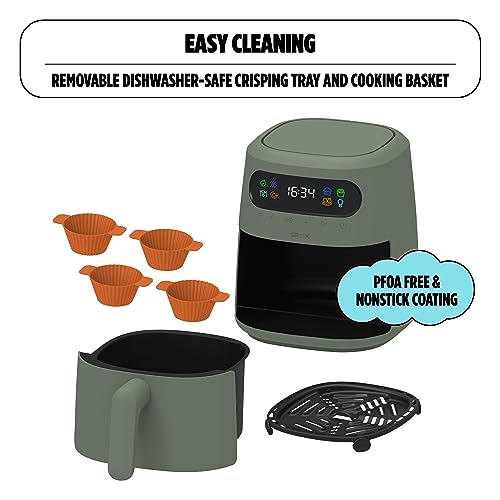 8.0 QT Digital Air Fryer Lavender W194