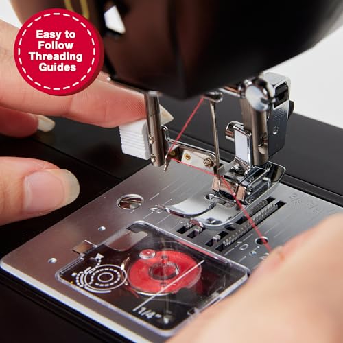 Heavy Duty 500 Classic Sewing Machine with Accessory Kit, 23 Built-In Stitches, Full Metal Frame P2167