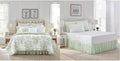 King Cotton Quilt Set with Shams O6724