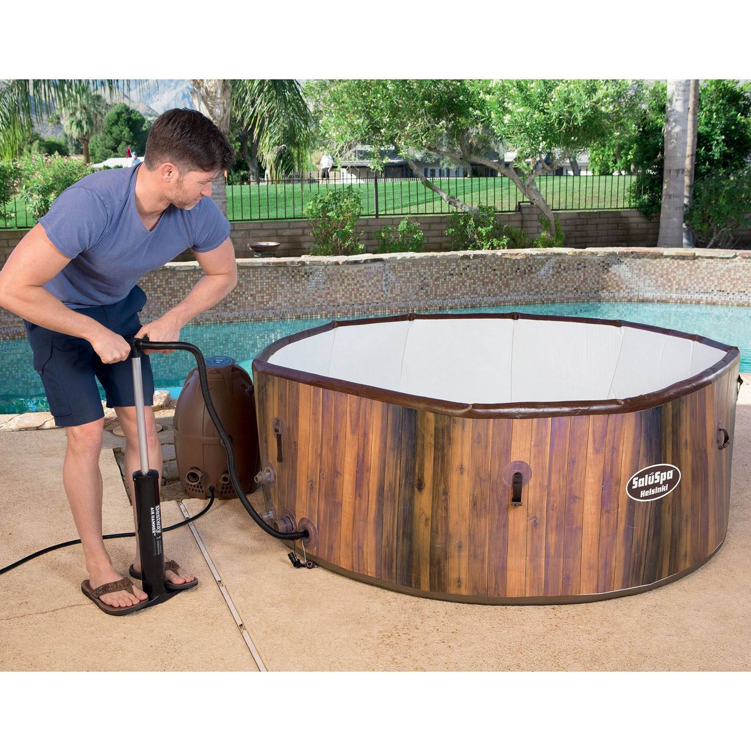 Inflatable Hot Tub Spa with Pump H9305