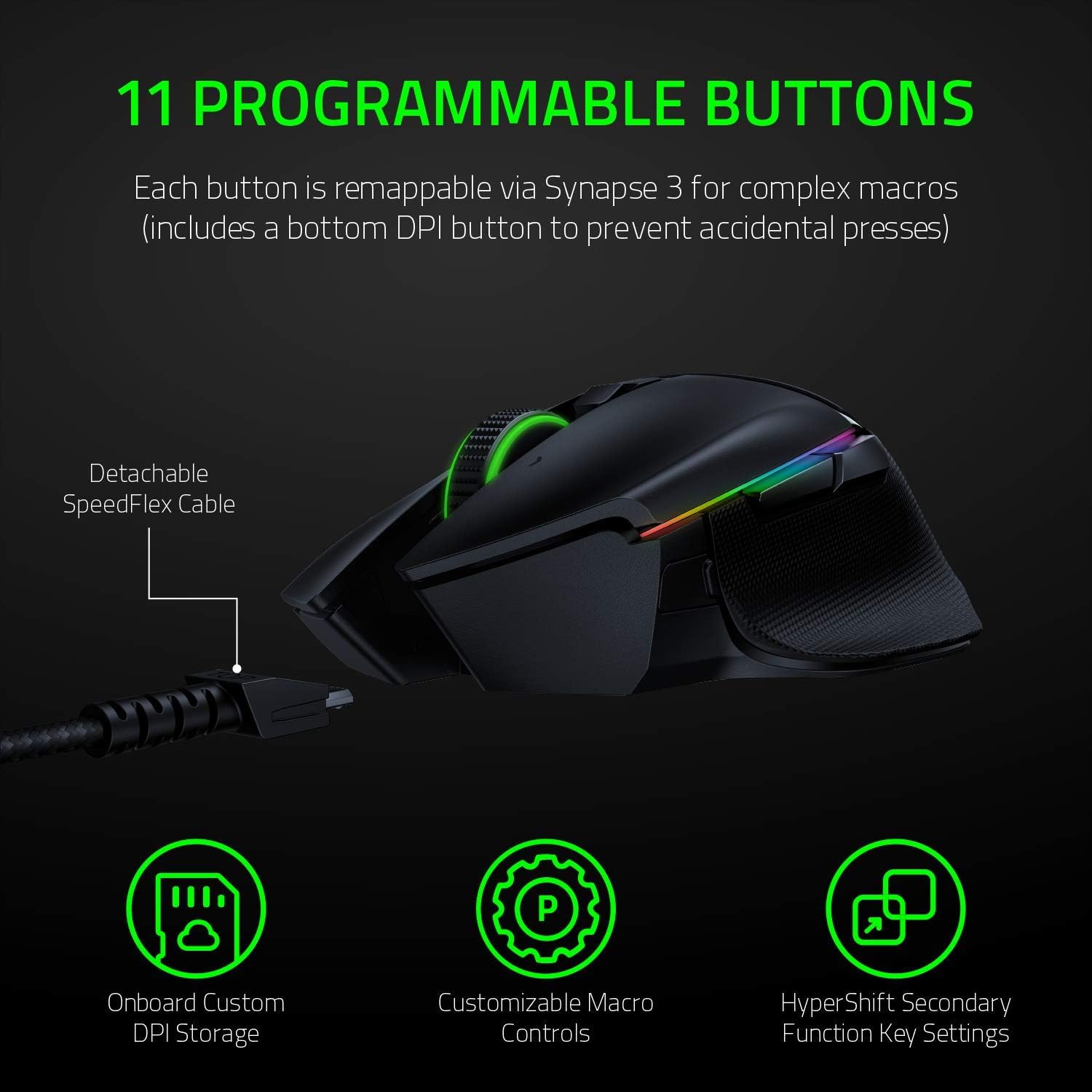 Classic Black Wireless Gaming Mouse Pack of 2 S8779