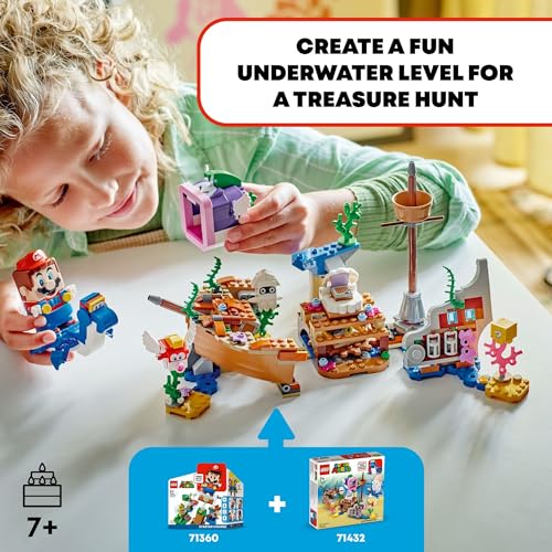 Super Mario Expansion Set with Cheep Cheep, Cheep Chomp and Blooper Figures Z195995
