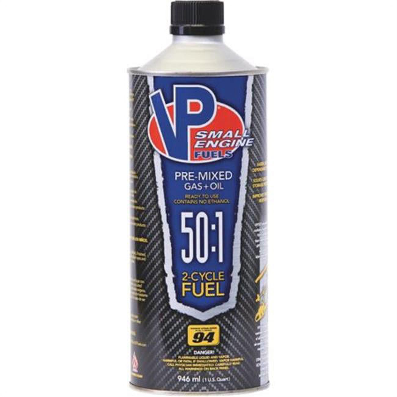 2 Cycle 50-1 Premixed Ethanol Small Engine Fuel, 1 qt. - Case of 8 P9168