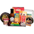 9 PC Wisconsin Cheese and Sausage Gift Basket T39070