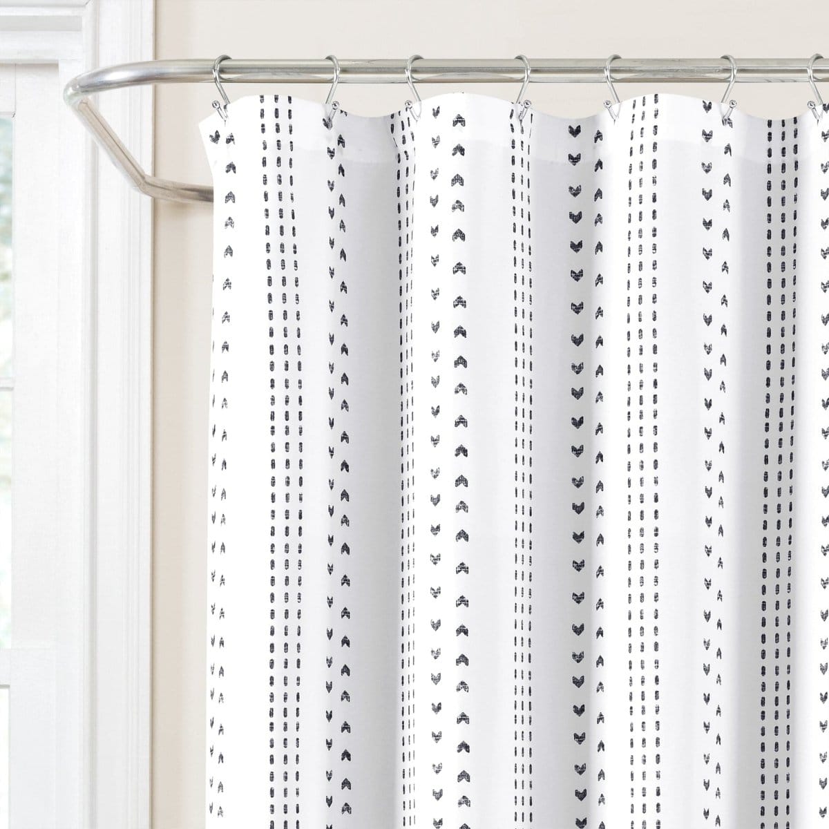 Hygge Stripe Shower Curtain