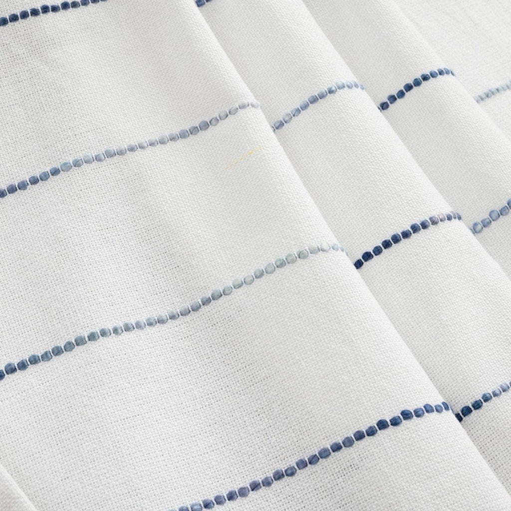 Ombre Stripe Yarn Dyed Recycled Cotton Blend Throw