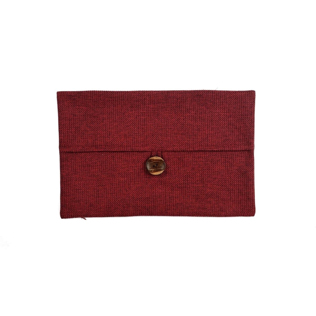 Linen Texture Woven Button Decorative Pillow Cover
