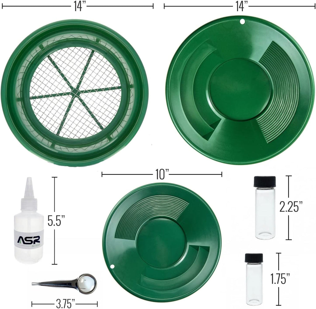 7pc Gold Panning Kit F3195